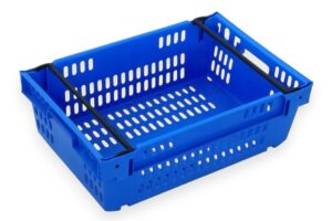 Caja de plástico rejada Ref. 1202