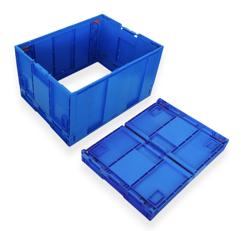 Caixa rebatível e empilhável sem fundo Ref. 9620