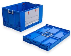 Caixa rebatível com porta para picking Ref. 9625