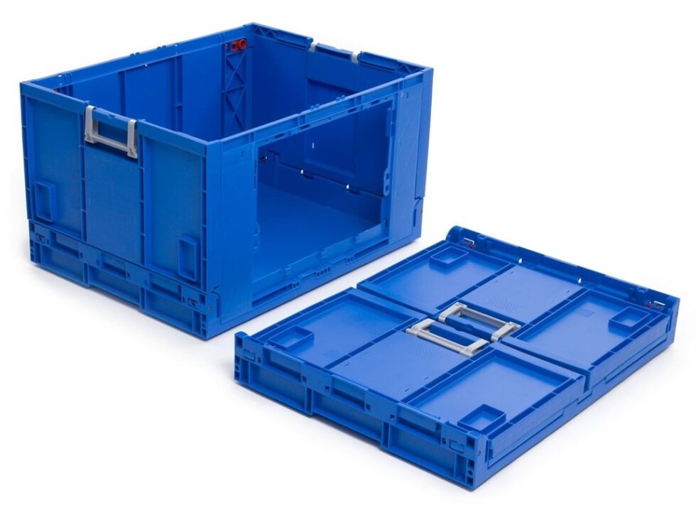 Caixa rebatível com abertura para picking Ref. 9628