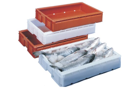 Cajas Ref. 9500 apiladas